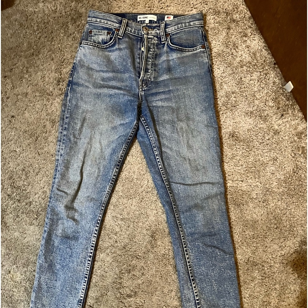 Redone comfort stretch skinny jeans